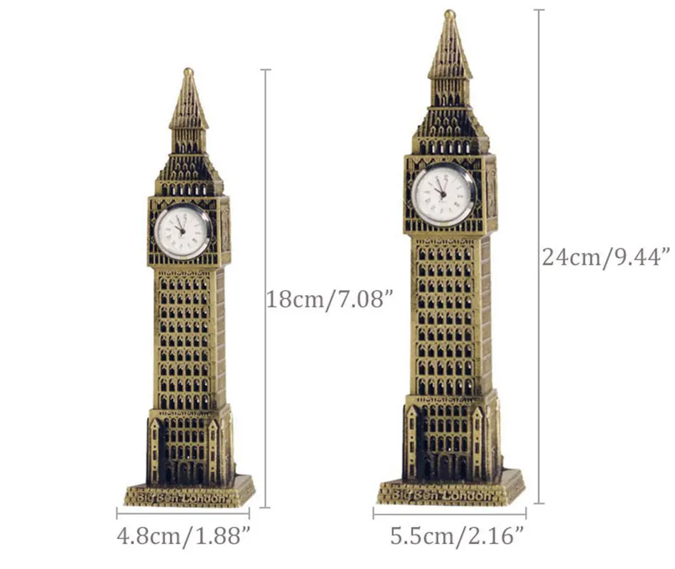 Dropshopping Лондон модель Биг-Бена ремесла Туризм сувениры подарок стол Декор Европейский ретро украшения дома аксессуары