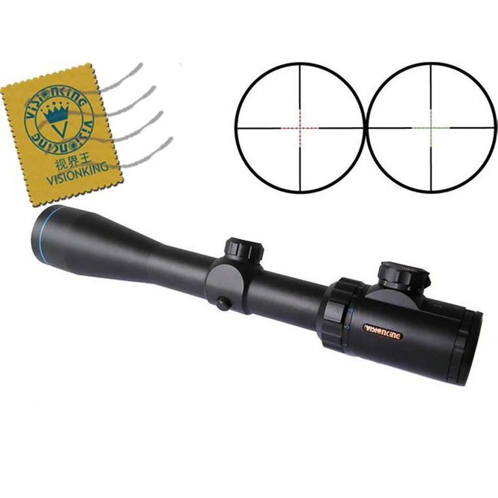 Visionking Opitcs 3-9x42  Rifle Scope Mil Dot Tactical Hunting Long Eye Relief Military Sight 30mm For AR15 M16 M4 Riflescopes