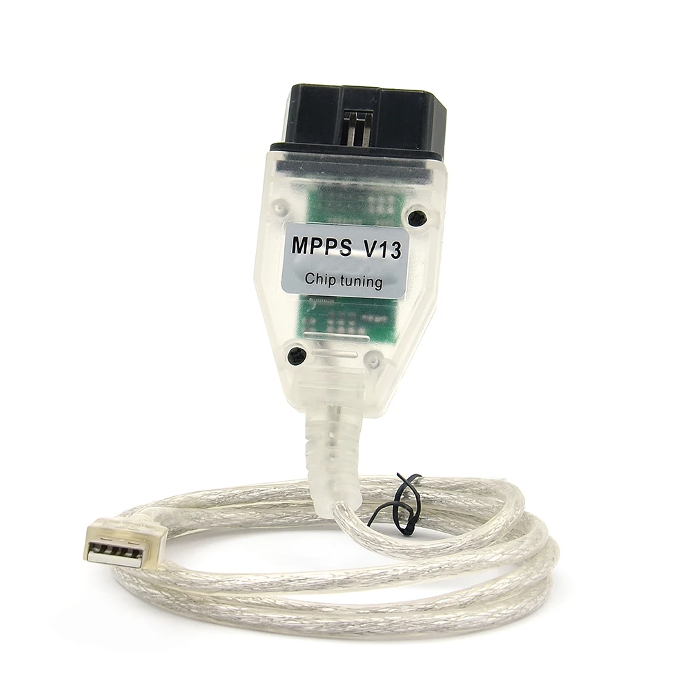 MPPS V13.02 ЭБУ чип диагностический кабель SMPS CAN мигающий указатель ЭБУ чип-тюнинг OBD2 профессиональный инструмент диагностики автомобиля Авто сканер