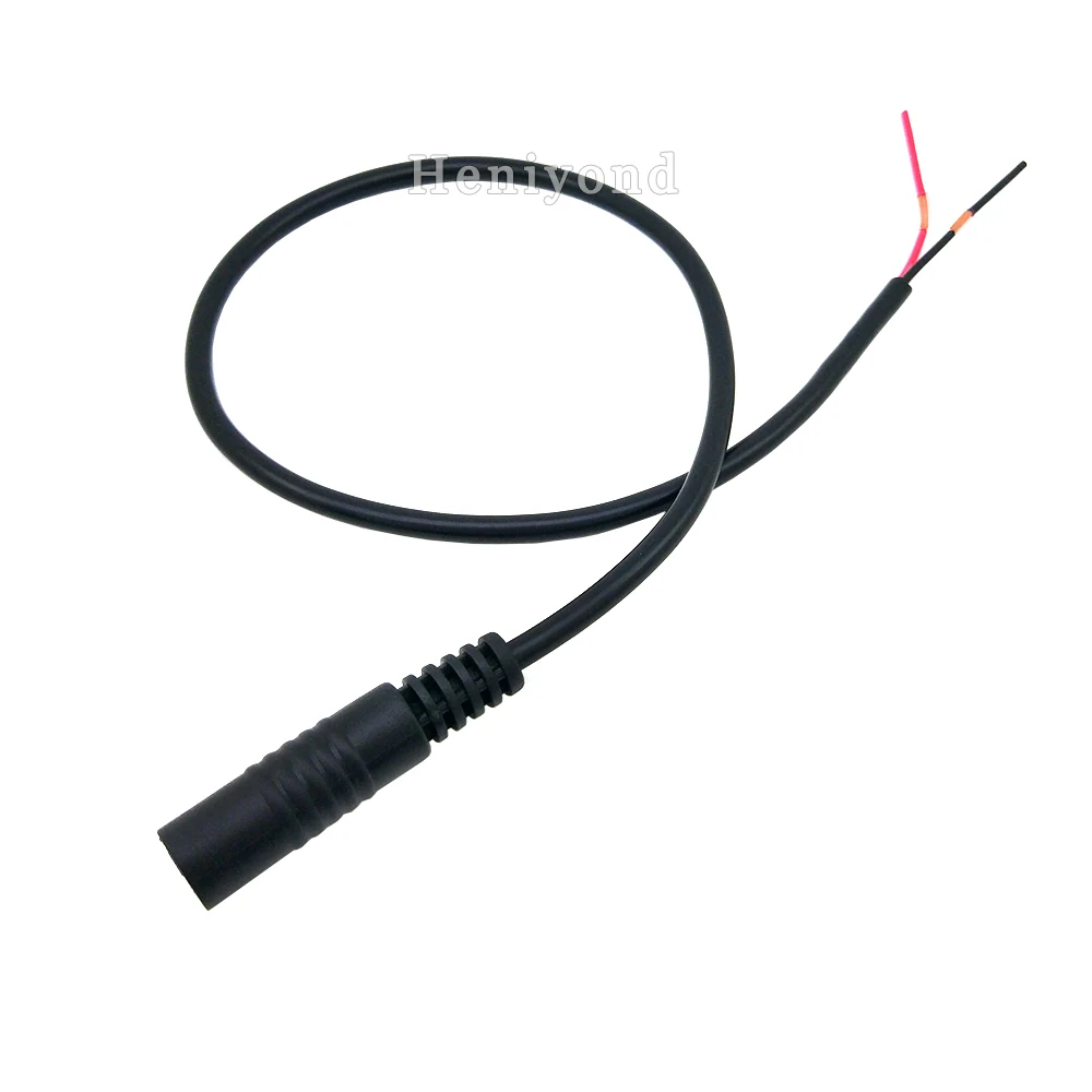 10PCS/ lot Straight DC Power Plug 5.5X2.1mm Female Single Head Jack with Cord Connector 20AWG Cable for led cctv camera 1.3ft 10PCS/ lot Straight DC Power Plug 5.5X2.1mm Female Single Head Jack with Cord Connector 20AWG Cable for led cctv camera 1.3ft