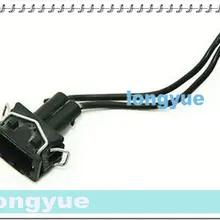 Longyue 2 комплекта 2pin AC коннектор компрессора вилка жгута проводов для 1999,5 VW Jetta Golf GTI MK4-натуральная OE 15 см провода