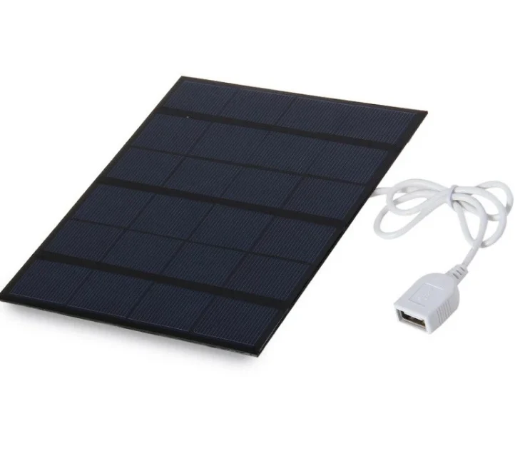 

3.5W Solar Charger Polycrystalline Solar Cell Solar Panel USB Solar Mobile Charger For Power Bank