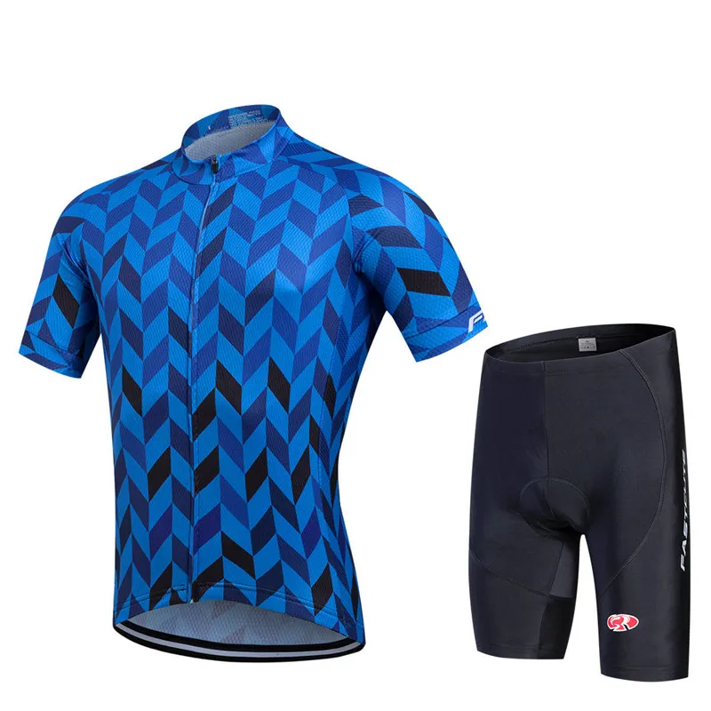 

2018 New Pro Team Cycling Jersey Ropa Ciclismo Quick-Dry Sports Jersey Men's Summer Short Sleeve Set Cycling Clothing