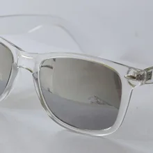 Высококачественная прозрачная оправа для очков серебряные зеркальные дифракционные очки