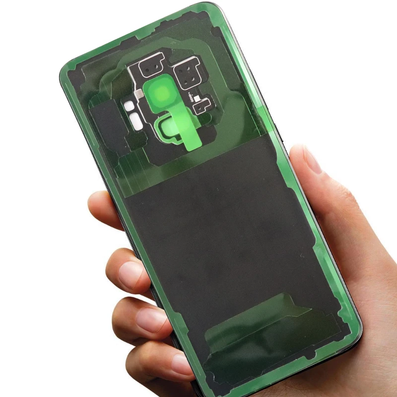 Оригинальное заднее стекло для SAMSUNG Galaxy S9 G960 G960F/S9 + Plus G965 G965F крышка батареи Корпус