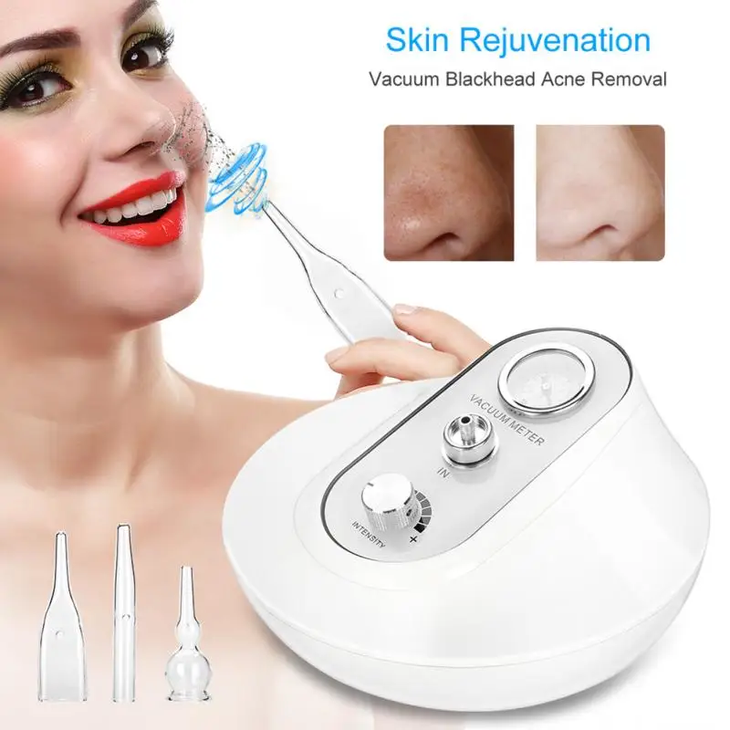 

3 IN 1 Diamond Microdermabrasion Skin Rejuvenation Anti Aging Device Exfoliator Skin Tightening Wrinkle Removal Beauty Machine b