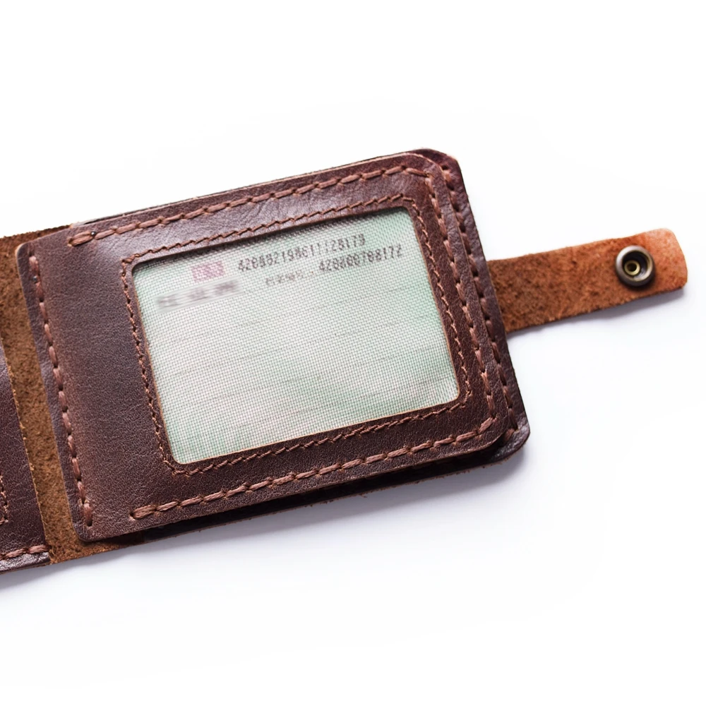 Кожаный чехол ручной работы для водительского удостоверения|credit card holder|license