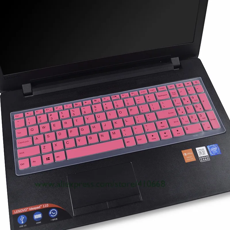 15 6 дюймовый силиконовый защитный чехол для клавиатуры Lenovo Ideapad 300 17 700 500S Idea pad