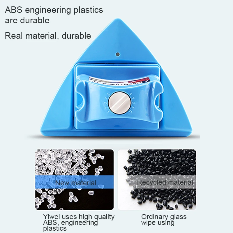 Двусторонняя Регулируемая Магнитная Щетка для протирания стекла Двусторонняя Магнитная щетка для очистки окон Магнитный скраб для очистки стекла для дома Новые Toos