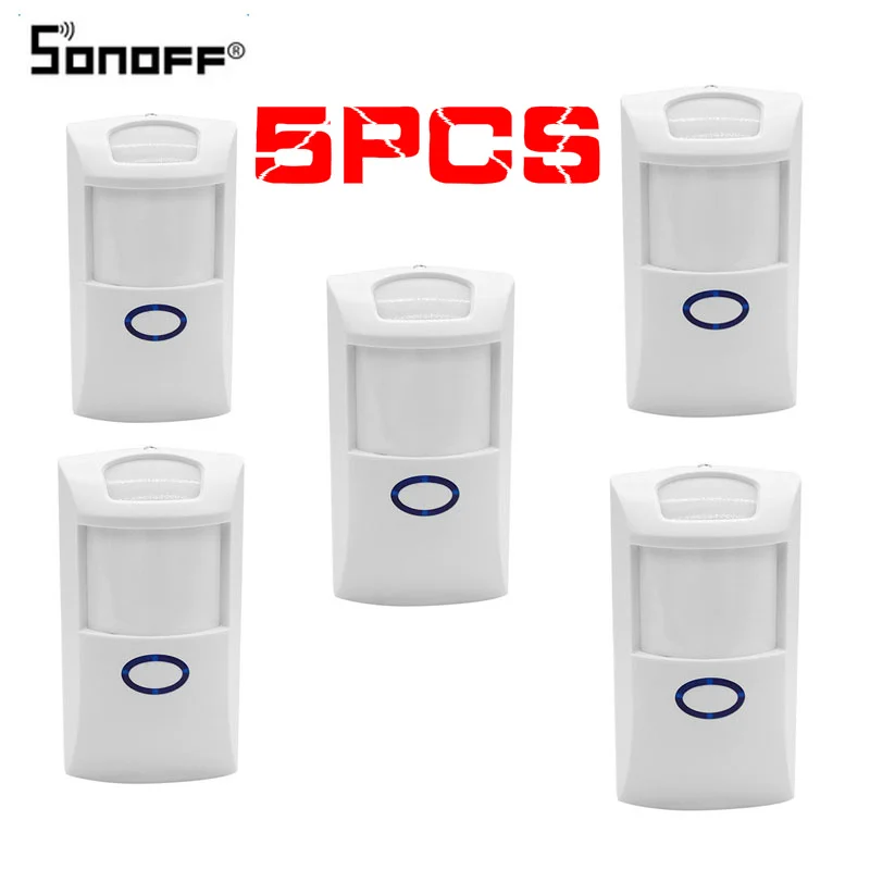 Sonoff PIR2 Smart Home Alarm Security 433Mhz RF PIR Motion Sensor Alarm
