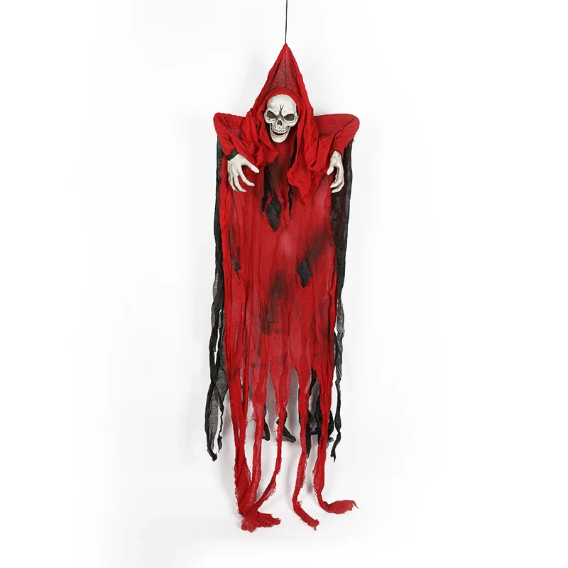 165 см Хэллоуин ужас подвесной Призрак для дома с привидениями Escape ужас террор реквизит тема Вечерние Декорации реквизит