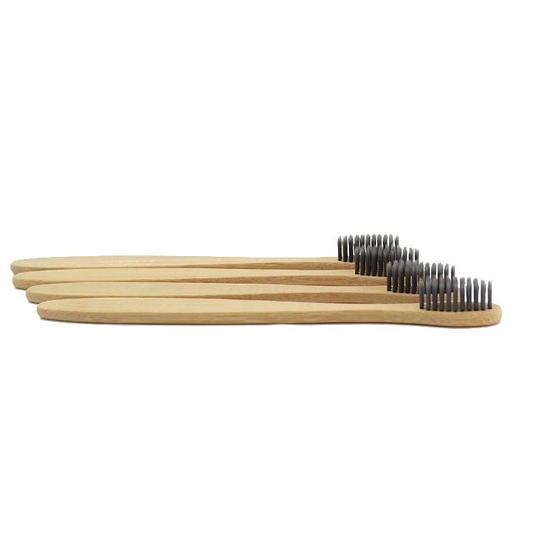 

Soft Bristles BPA Free Bamboo Toothbrushes Zero waste bamboo Charcoal Infused Toothbrushes
