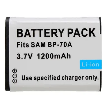 

1 Pcs New 1200mah BP70A 70A BP-70A Li-ion Battery For SAMSUNG ES65 ES70 TL105 TL110 PL100