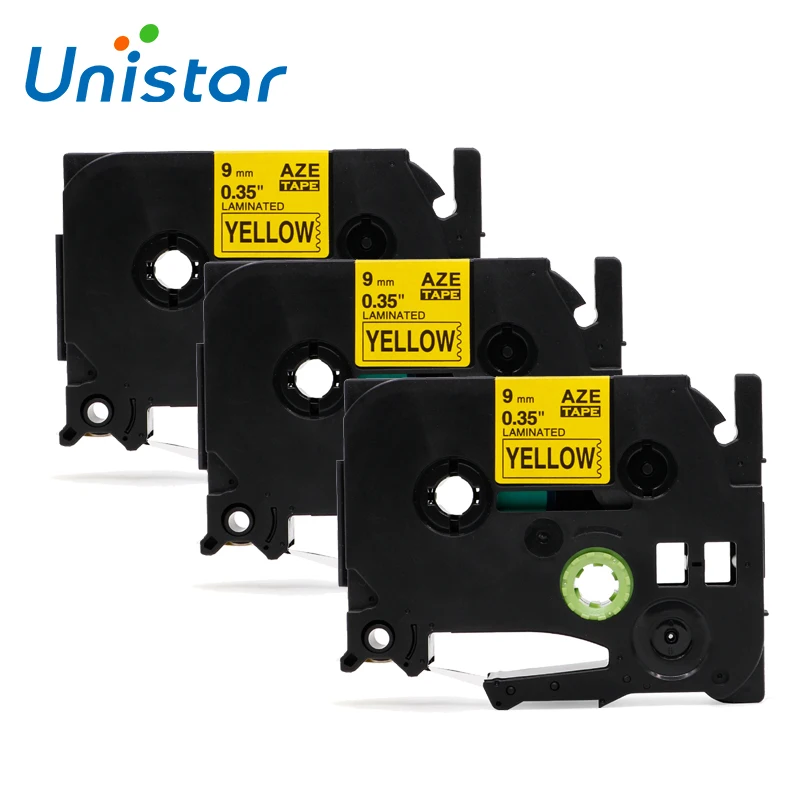Cinta Compatible P-Touch Cinta De Etiquetas Compatible Brother TZ/TZe P- Touch - 9mm, 12mm, 18mm, 8m De Largo, Resistente Al Agua Cinta Térmica TZe-231 Laminada 8m Oficina Casa