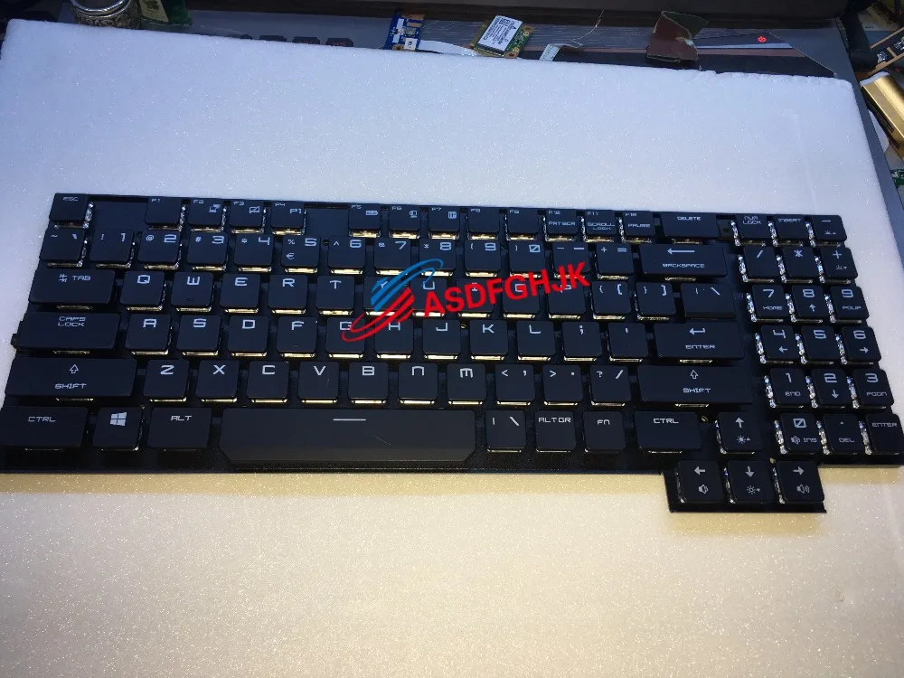 Original OS1-17A2001 FOR MSI GT75VR GT75 mechanical keyboard with Colorful backlight OS117A2001 Full TESED OK | Компьютеры и офис