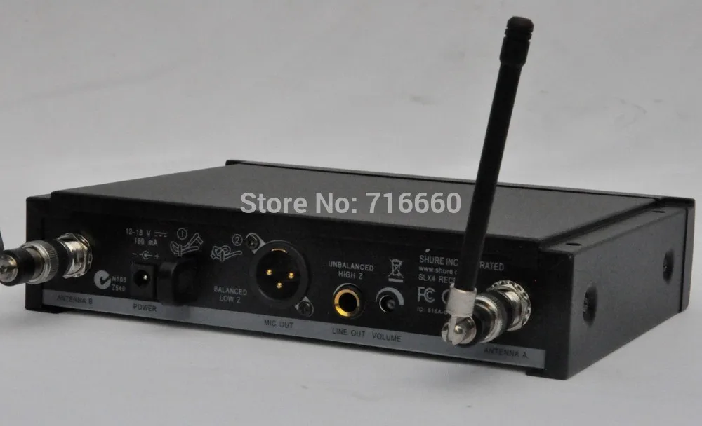 Высокое качество SLX24/beta58 UHF беспроводной микрофон, SLX24 handhold beta58 микрофон для горячей продажи