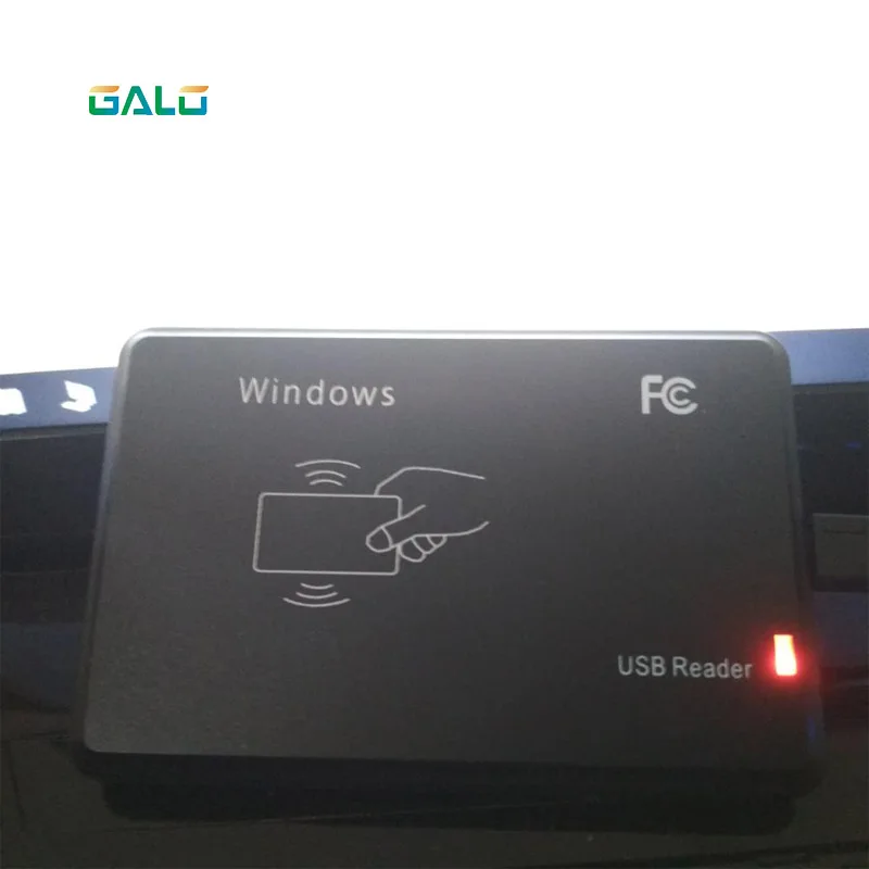 13.56 мГц черный USB близость Сенсор Смарт RFID IC Card Reader + 30 шт. карты комплект дополнительно (rfid считыватель для Управление доступом)