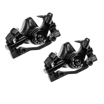 

2Pcs Stainless Steel Disc Brakes Mountain Bike Mechanical Calipers Bike MTB Bicycle Accessories