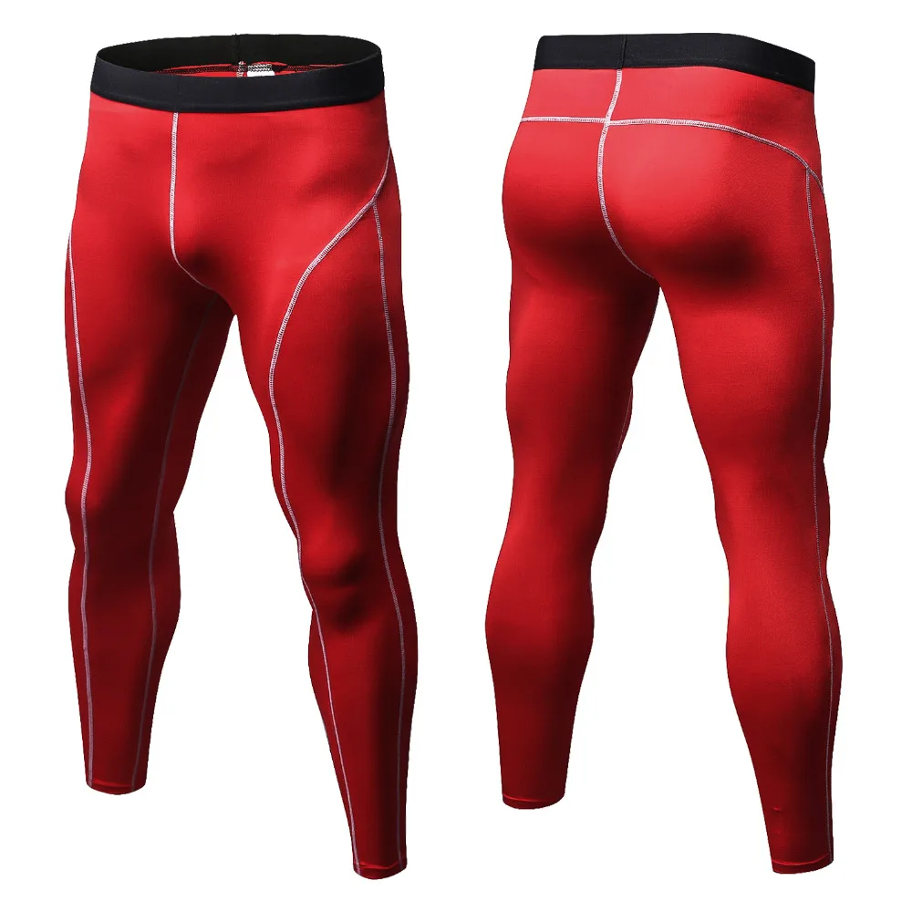 Мужские спортивные Леггинсы для бега, обтягивающие штаны, обтягивающие штаны для спортзала, фитнеса, баскетбола, компрессионная для бега тренировки Профессиональные штаны, пуш-ап