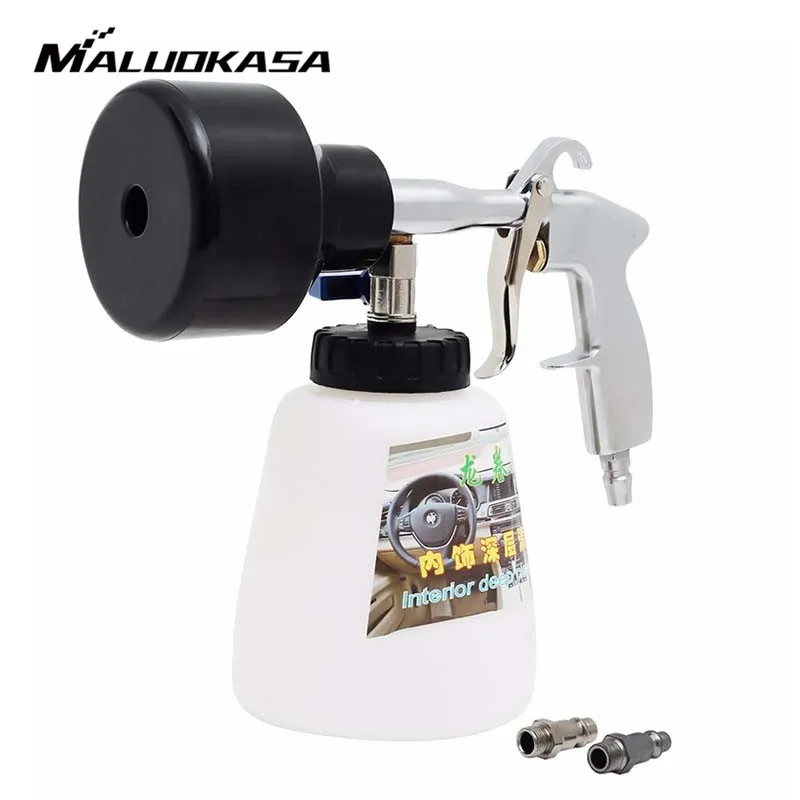 

MALUOKASA High Pressure Cleaner Car Washer Foam Gun Water Snow Portable Tornado Outdoor Care Auto Air Operated Washing Equipment