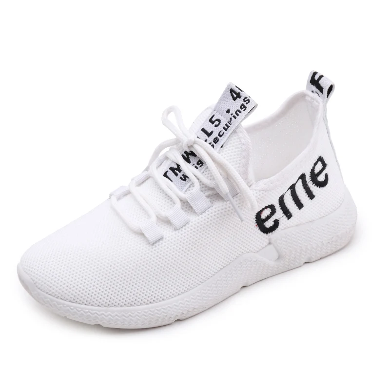 

Women's leisure sports off white shoes men comfortable breathable shoes fashion street photo brand shoes large size couple shoes