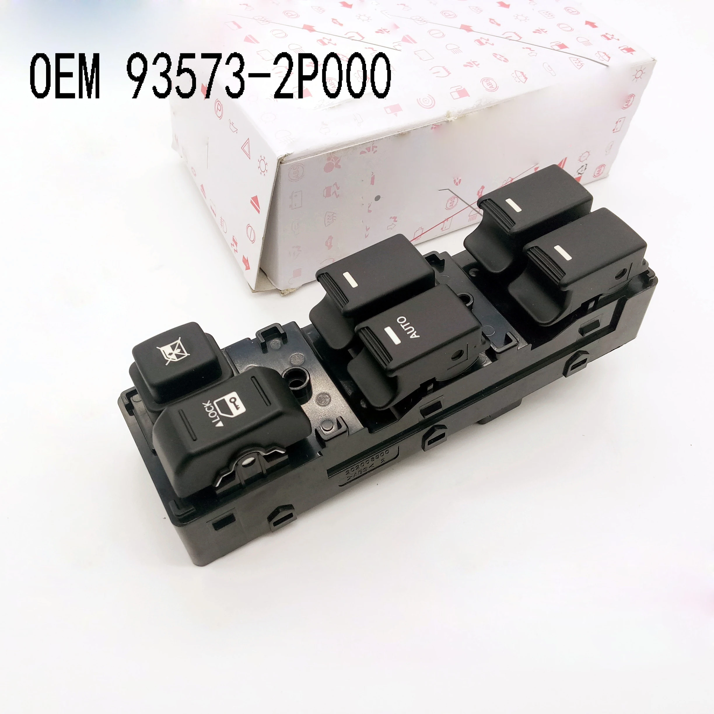 

Drivers side left master window Glass lifting control switch for kia Sorento 2009-2014 OEM 935732P000