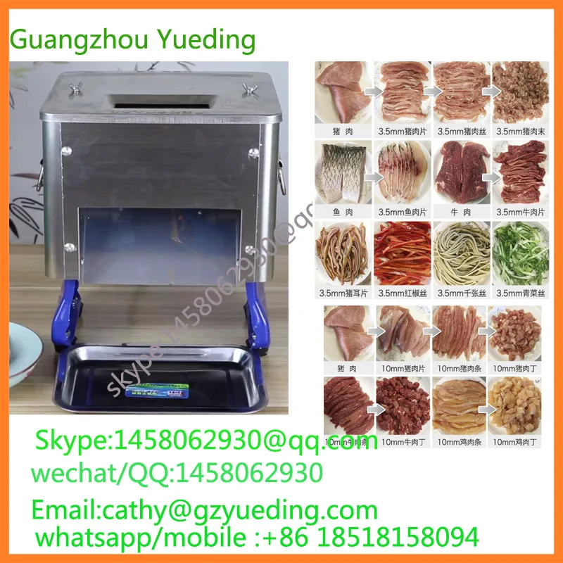 

Comercial desktop electric meat slicer with different cutting blade Meat cutting machine,meat cutter meat slicer