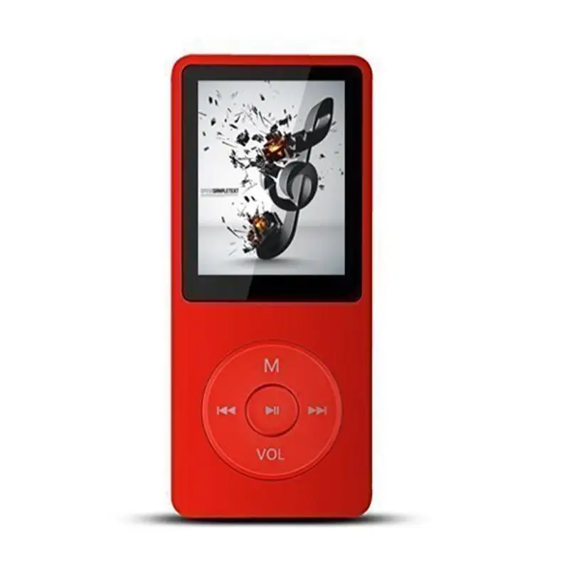 Ruidu X02 MP3 плеер 4G/8G портативный MP3 музыкальный плеер играть 80 часов с fm-радио, электронная книга, диктофон Бесплатные оригинальные наушники