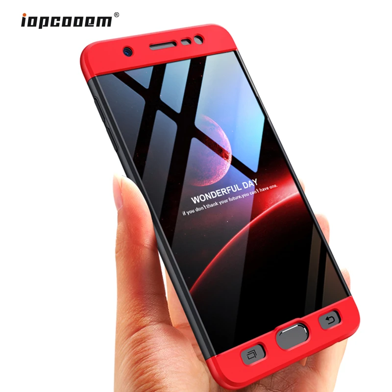 

For Samsung J7 Max Case 360 Full Protection Case Luxury Hard PC Shockproof Back Cover Case For Samsung Galaxy J7Max Coque