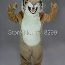 Талисман Тан Bobcat дикая кошка маскарадный костюм на заказ маскарадный костюм для карнавала