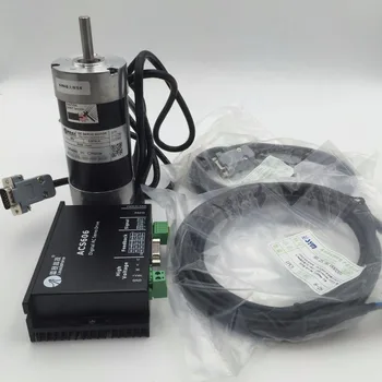 

DC Brushless 180W Square Flange Servo Motor Driver 0.57Nm 3000rpm with 3meter Encoder Cable 57BL180D-1000+ACS606