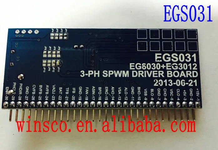 2 шт./лот EGP3000W 3 фазы чистая синусоида инвертор Мощность PCB UPS EPS + EGS031 SPWM драйвер