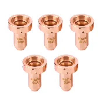 

5Pcs 9-8210 Plasma Cutting Torch Nozzle 60Amp Tip For SL60 SL100 Consumable Part