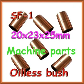 

DU oilless bearing bushing SF-1 2025 20x23x25mm carbon steel self lubricating brass bush