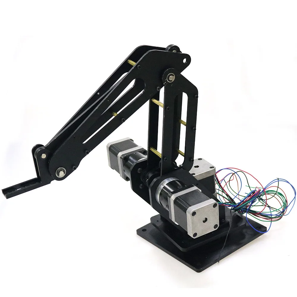 

3dof Industrial Robotic Arm Manipulator 3 Axis With Full Metal Frame For Writing, Laser Engraving, 3D Printer, Color Recognition