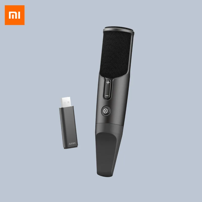 

Xiaomi Youpin JUNLIN Condenser Microphone Intelligent Noise Reduction Durable Smart Wireless Microphone KTV Sing Microphones