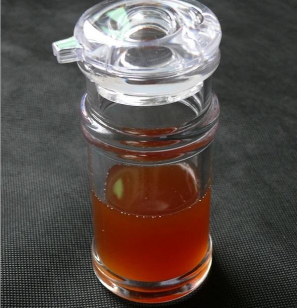 210ml Leak Proof Acrylic Oil Bottle Creative Kitchen Accessories Caster Soy Sauce Container