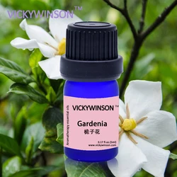 VICKYWINSON naturales Gardenia de relajarse nervio hidratante y nutritiva de la piel Gardenia aceite esencial 5 ml desodorización VICKYWINSON naturales Gardenia de relajarse nervio hidratante y nutritiva de la piel Gardenia aceite esencial 5 ml desodorización