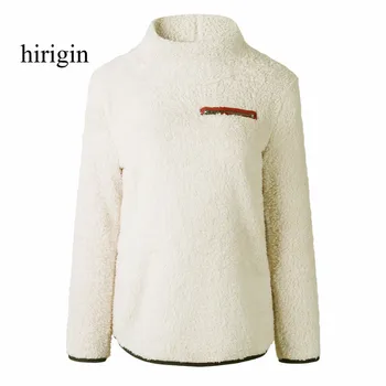 

Thick Hoodies Sweatshirt Women Harajuku 2018 Fleece Autumn Winter Sweatshirt Thicken Warmer Coat Full Sleeve Zipper Coat