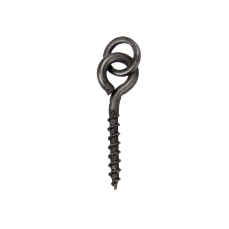 30 Sets New Fishing Hooks Accessories High Carbon Steel YN Screw Block High Quality 10 * Screws 10 * Black Small Groups