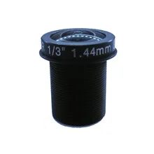 [Новинка] F2.0 широкоугольный 3mp панорамный линзы/Объективы для видеонаблюдения 1.44 мм 180 градусов Рыбий глаз M12 крепление объектива