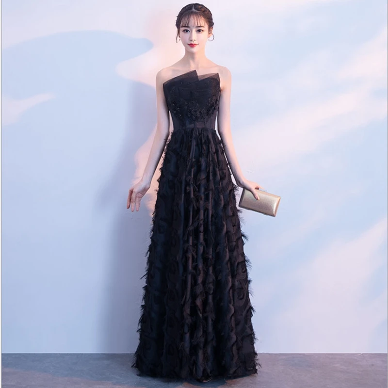 

Off Shoulder Communion Dresses Strapless Evening Dresses Solid plus size fashion sexy