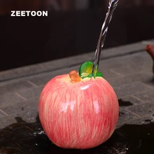 Имитация фруктовых статуй чайная посуда Чайный Декор подноса аксессуары чайные керамические Обесцвечивающие изысканные сувенирные украшения Рождественские подарки