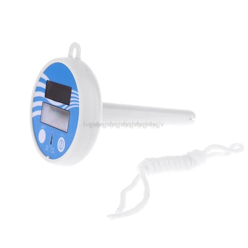 

Digital Floating Waterproof Floating Solar Thermometer with Fahrenheit and Celsius Temperature Options (Battery Included). Je21