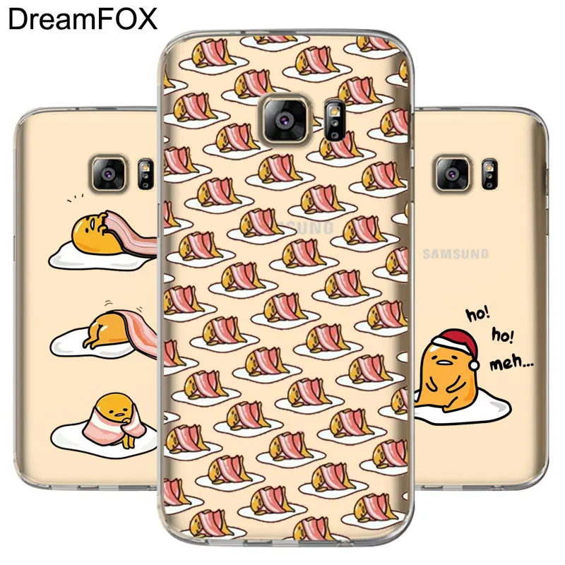 DREAMFOX M245 Мягкий силиконовый чехол из ТПУ для ленивых яиц Samsung Galaxy S5 S6 S7 S8 S9 S10 5G S10E Lite