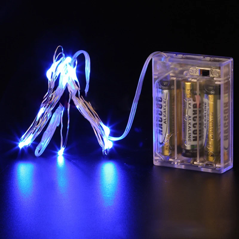 

Litwod Z90 AA battery 2m 5m 10m LED strip light Copper Wire Holiday String lighting For Fairy Christmas Trees Party light