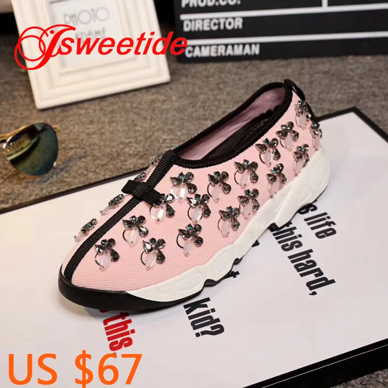 

Spring Summer Brand Designer Women Flat Mesh High Quality Breathable Running Canvas Shoes Young People's Favorite Casual Shoes