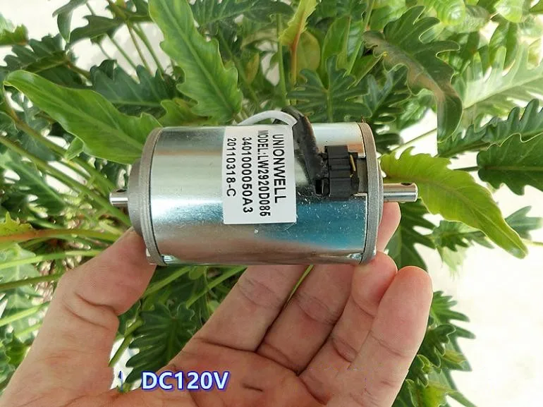 NEW Double ball bearing Motor Compensated carbon brush DC120V Wind Turbines DIY