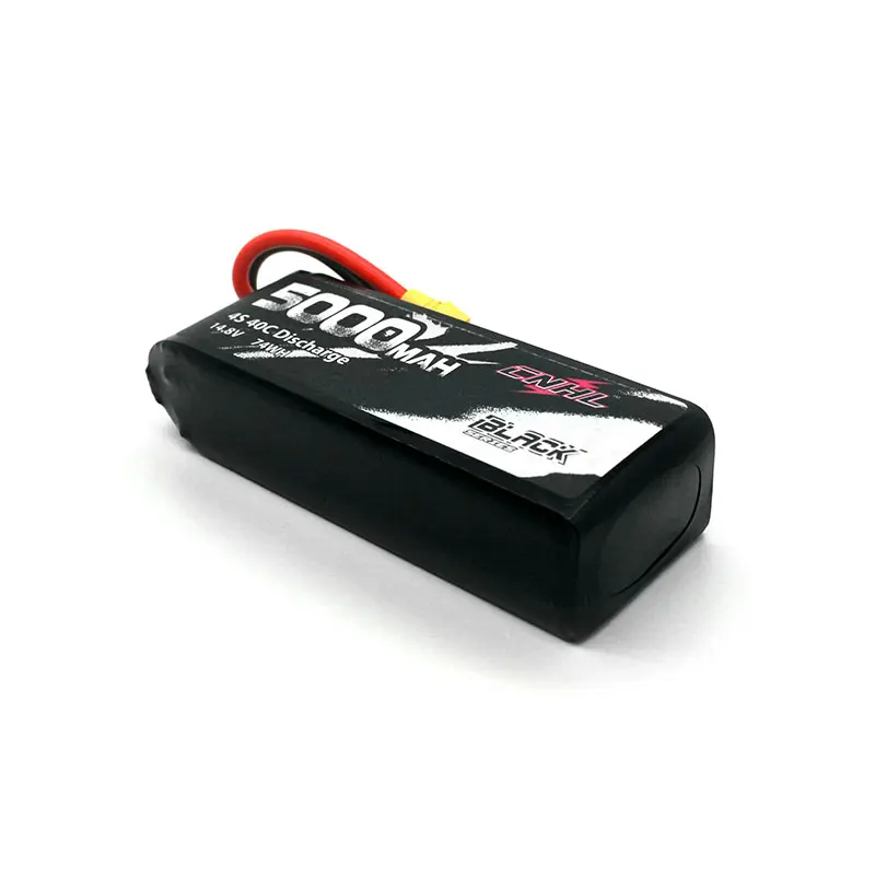 CNHL черная серия 5000mAh 4S 14,8 V 40C Lipo батарея