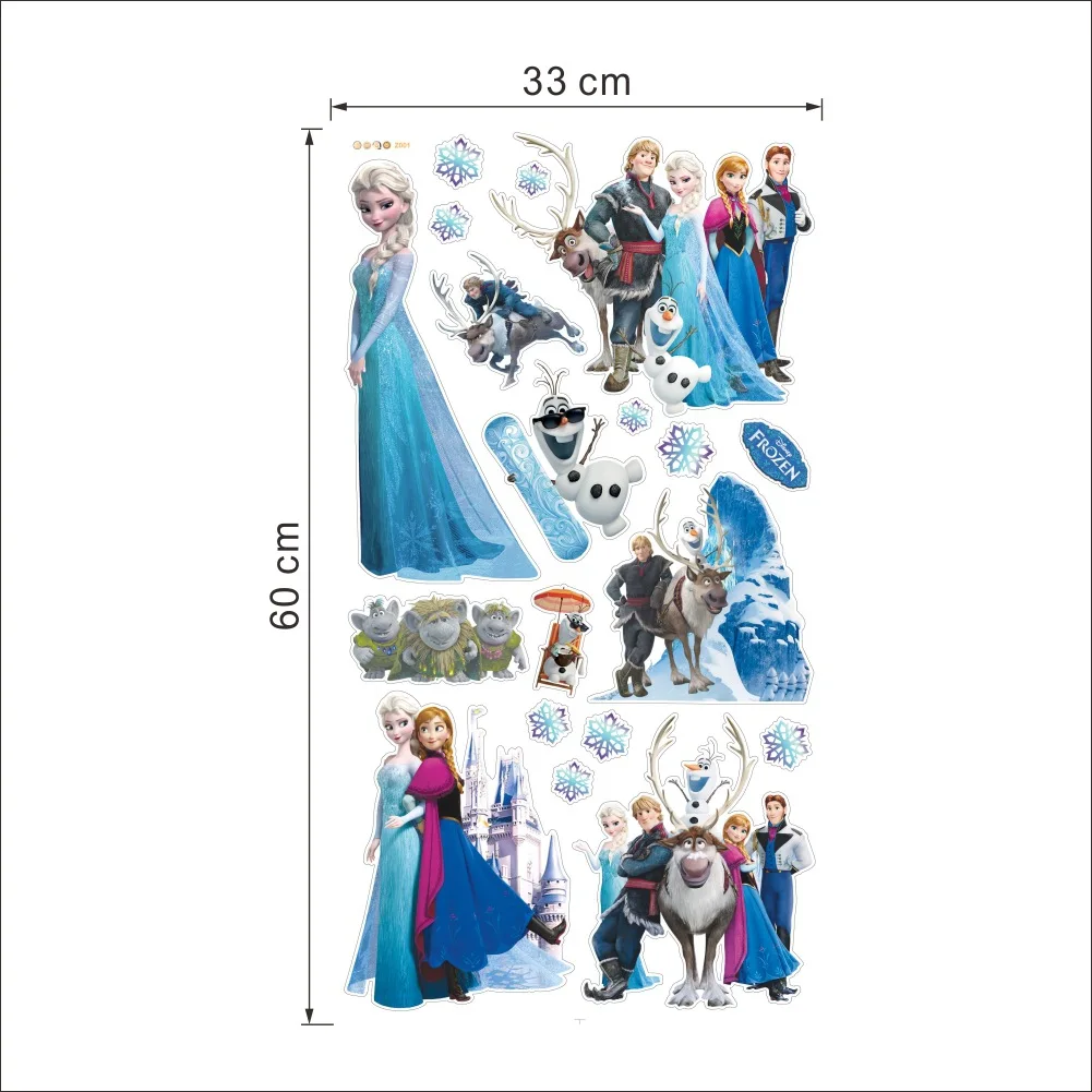 Disney Kids DIY sticker Frozen Princess Scroll Puzzle Children's room decoration stickers cartoon pegatinas autocollant enfant Disney Kids DIY sticker Frozen Princess Scroll Puzzle Children's room decoration stickers cartoon pegatinas autocollant enfant